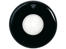 Bass Drum Head, Ambassador Ebony, 1-ply 22