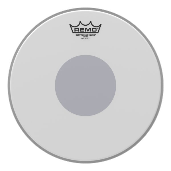 Controlled Sound® Coated Black Dot™ Drumhead - Bottom Black Dot™, 12"