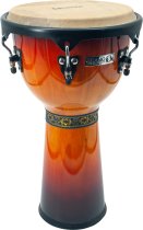 12" Djembe with Comfort Rim and Natural Skin Head, Sunburst