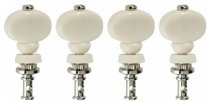 Champion Ukulele Pegs, White