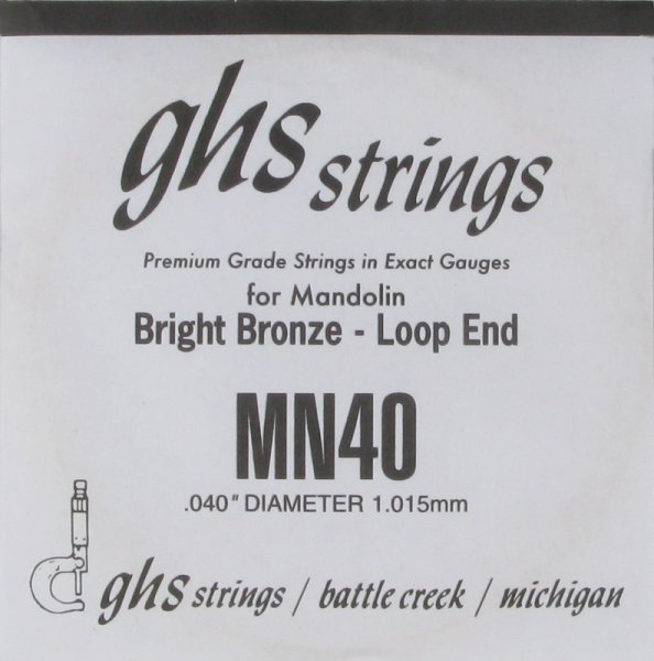 Bright Bronze .040 Loop End