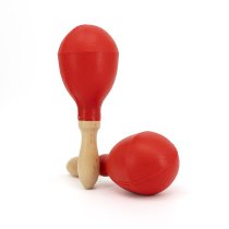 Red Soft Plastic Maracas (Pair)