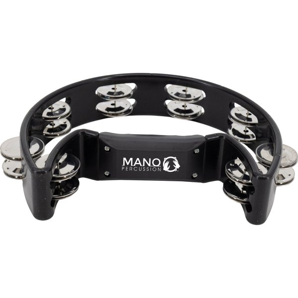 Black Cutaway Tambourine