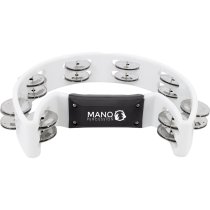 Cutaway Tambourine White