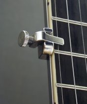 Fifth String Banjo Capo Short Version, Nickel Plated