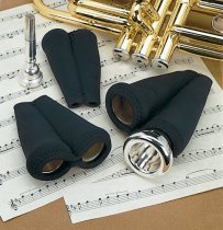 Pucker Pouch, Black, Small - Pouch for  Brass Mouthpieces 2901112