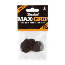 Max-grip® Jazz III Carbon Fiber Guitar Pick (6/pack)