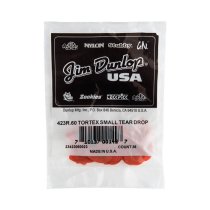 Orange 0.60mm Tortex® Small Teardrop Guitar Pick (36/bag)
