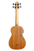 Laminate Mahogany "The Rumbler" Bass Ukulele With Padded Gig Bag, Natural