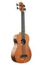 Laminate Mahogany "The Rumbler" Bass Ukulele With Padded Gig Bag, Natural