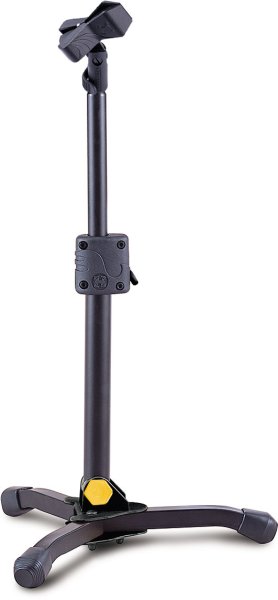 Low Straight Microphone Stand w/EZ Mic Clip