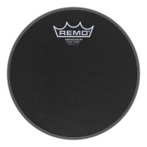 Ambassador® Black Suede™ Drumhead, 8″