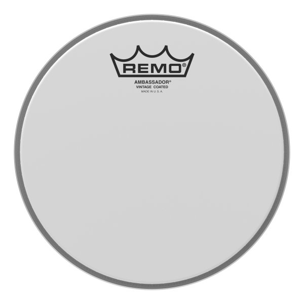 VA-0108-00 Ambassador® Vintage Coated Drumhead, 8"