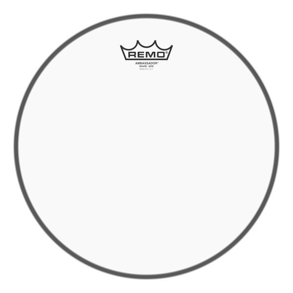 SA-0312-TD Ambassador® Clear Snare Side No Collar Drumhead, 12"