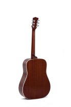 SG Series Dreadnought Acoustic-Electric Guitar With Case, Polished Gloss with Heritage Cherry Sunburst